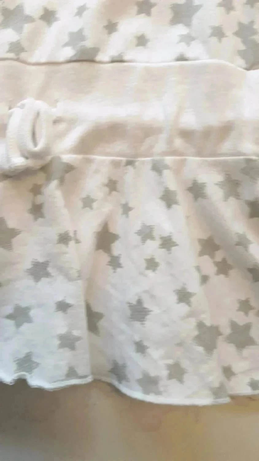 Witte gestippelde tuniek voor 5-jarigen – photo 11